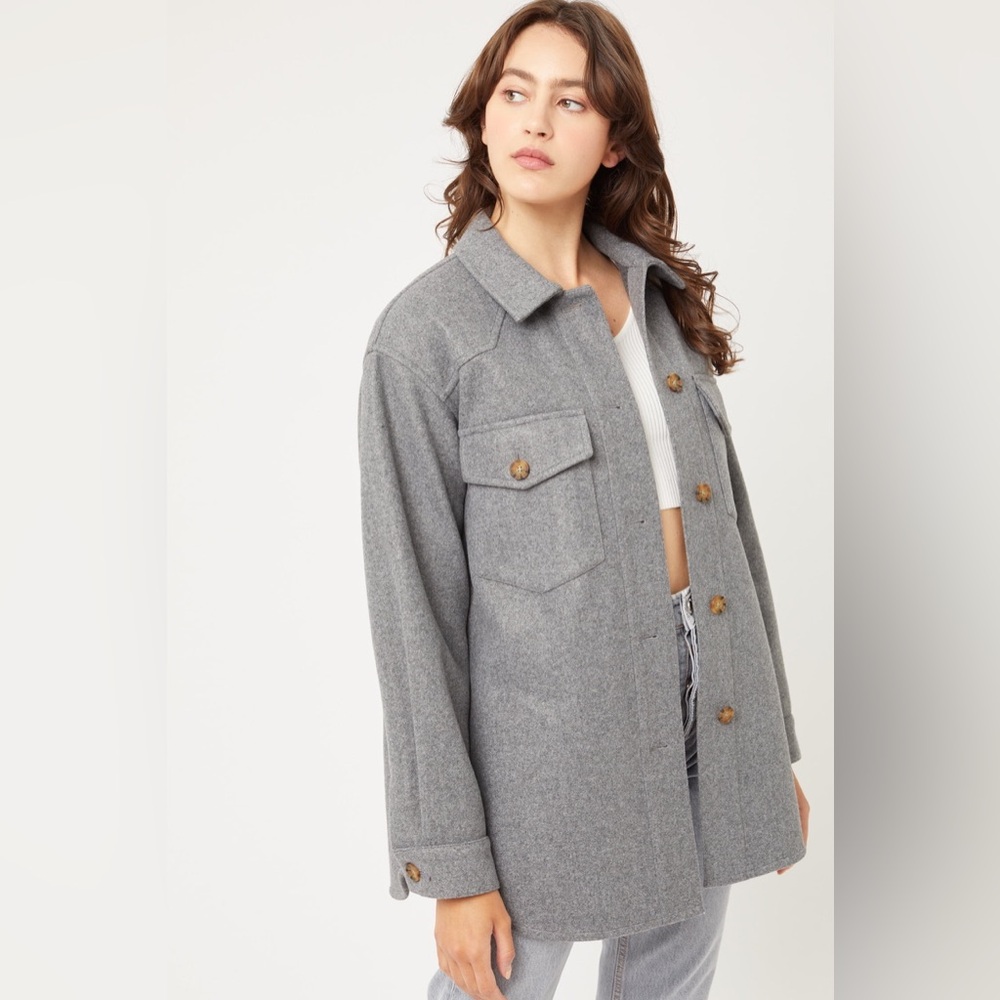 Cambridge Dry Goods Gray Utility Jacket